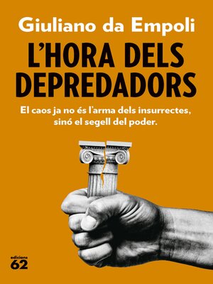 cover image of L'hora dels depredadors
